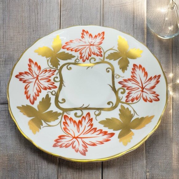 Royal Chelsea Fine English Bone China Teacup and Saucer Set Hand Decorated VTG - Picture 2 of 16